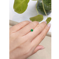 0.44 Ct. Emerald from Zambia Life Style