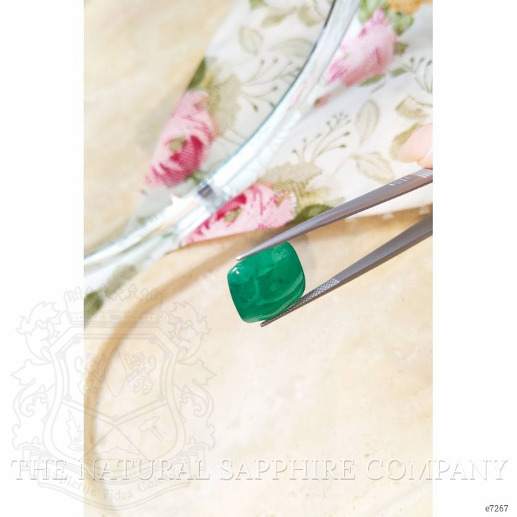 21.36 Ct. Cabochon Emerald from Zambia
