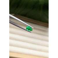 0.64 Ct. Emerald from Colombia Life Style