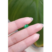 0.64 Ct. Emerald from Colombia Life Style