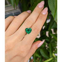 3.31 Ct. Emerald from Zambia Life Style