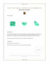 2.32 Ct. Emerald from Colombia Appraisal