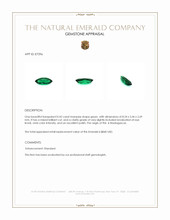 0.42 Ct. Emerald from Madagascar Appraisal