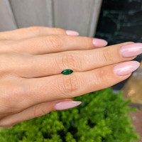 0.42 Ct. Emerald from Madagascar Life Style