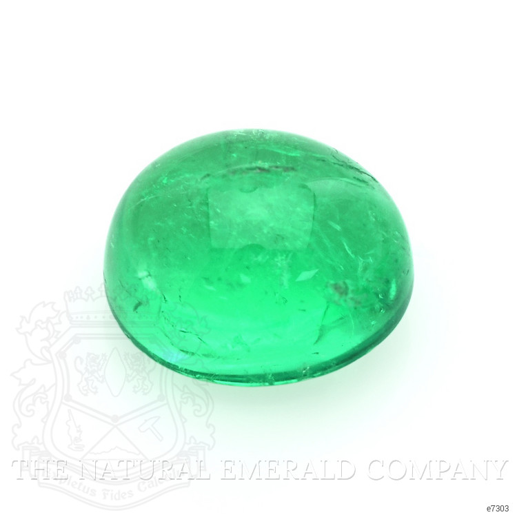 11.86 Ct. Cabochon Emerald from Colombia