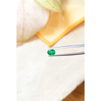0.83 Ct. Cabochon Emerald from Zambia Life Style