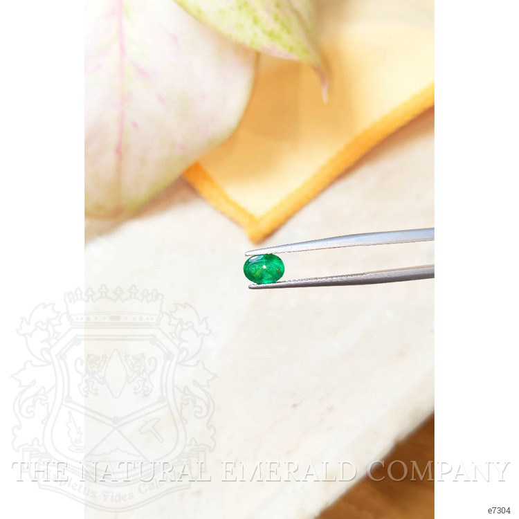 0.83 Ct. Cabochon Emerald from Zambia