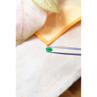 1.39 Ct. Cabochon Emerald from Zambia Life Style