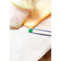 1.00 Ct. Cabochon Emerald from Zambia Life Style