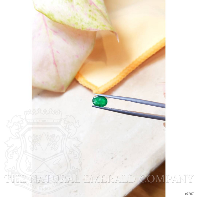 1.00 Ct. Cabochon Emerald from Zambia