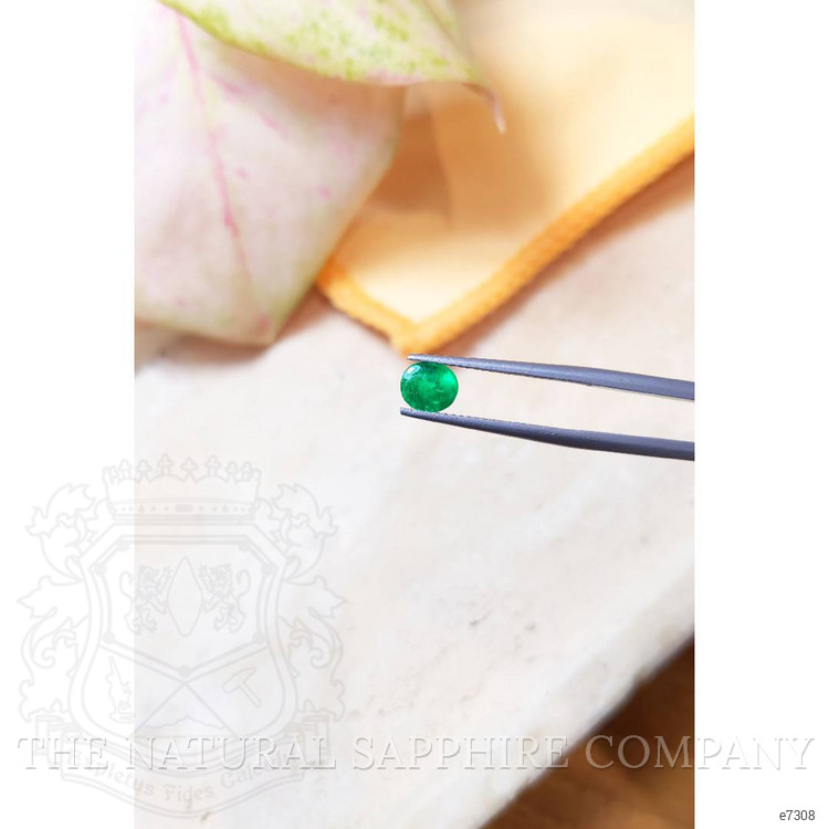 0.85 Ct. Cabochon Emerald from Zambia