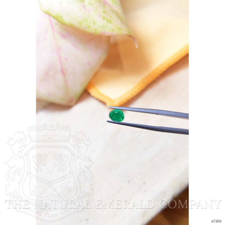 0.99 Ct. Cabochon Emerald from Zambia