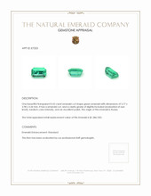 0.55 Ct. Emerald from Russia Appraisal