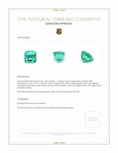 0.52 Ct. Emerald from Russia Appraisal