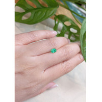 0.62 Ct. Emerald from Russia Life Style