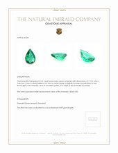 0.52 Ct. Emerald from Zambia Appraisal