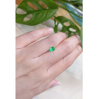 0.51 Ct. Emerald from Russia Life Style