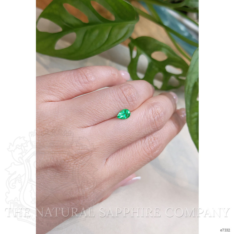 0.59 Ct. Emerald from Russia