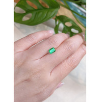 0.83 Ct. Emerald from Russia Life Style