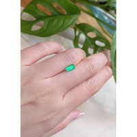 0.73 Ct. Emerald from Russia Life Style