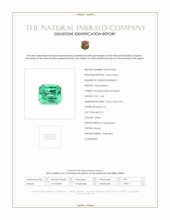 0.56 Ct. Emerald from Russia Scan Report