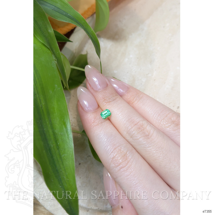 0.55 Ct. Emerald from Russia