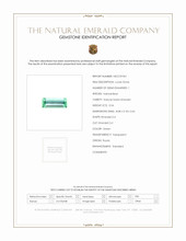 0.54 Ct. Emerald from Russia Scan Report