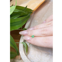 0.54 Ct. Emerald from Russia Life Style