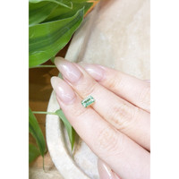 0.74 Ct. Emerald from Russia Life Style
