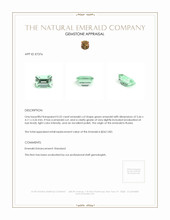 0.52 Ct. Emerald from Russia Appraisal
