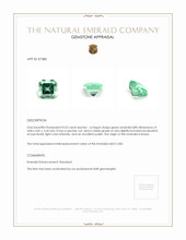 0.52 Ct. Emerald from Russia Appraisal