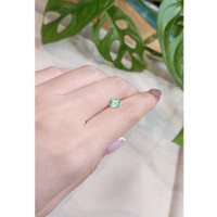 0.69 Ct. Emerald from Russia Life Style