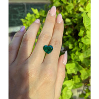 3.24 Ct. Emerald from Colombia Life Style
