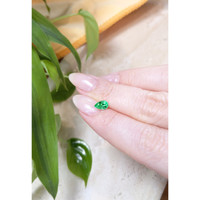 0.66 Ct. Emerald from Russia Life Style