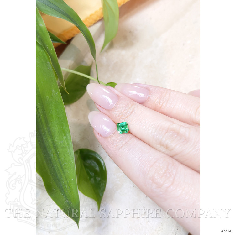 0.68 Ct. Emerald from Russia