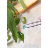 0.74 Ct. Emerald from Russia Life Style