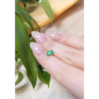 0.62 Ct. Emerald from Russia Life Style