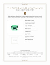 0.62 Ct. Emerald from Russia Scan Report