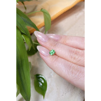 0.62 Ct. Emerald from Russia Life Style