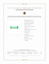0.72 Ct. Emerald from Russia Scan Report