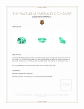 0.53 Ct. Emerald from Russia Appraisal