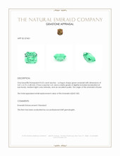 0.55 Ct. Emerald from Russia Appraisal
