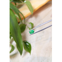 0.94 Ct. Emerald from Russia Life Style