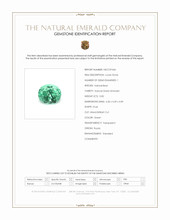 0.82 Ct. Emerald from Russia Scan Report