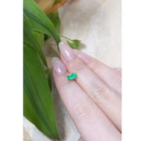 0.76 Ct. Emerald from Russia Life Style