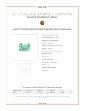 0.85 Ct. Emerald from Russia Scan Report