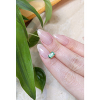 0.81 Ct. Emerald from Russia Life Style