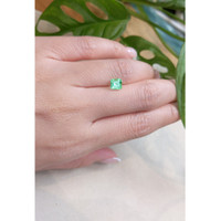 0.92 Ct. Emerald from Russia Life Style