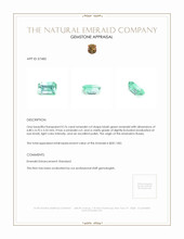 0.76 Ct. Emerald from Russia Appraisal