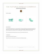 0.76 Ct. Emerald from Russia Appraisal